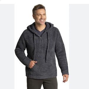 Barefoot Dreams CozyChic Shearling Hoodie